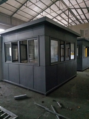 专业定制盘锦单位工厂保安岗亭与辽宁省服务区售货岗亭，常年稳定发货